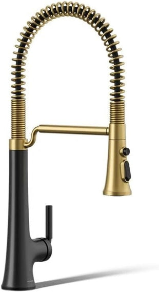 KOHLER 23765-BMB Tone Semi Professional Kitchen Faucet