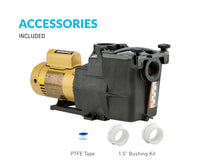 Hayward W3SP2607X10 Super Pump 1 HP Inground Pool Pump 120/240 V