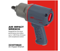 Ingersoll Rand 2235TiMAX 1/2-Inch Drive Air Impact Wrench with Up to 1,350 ft-lbs Torque