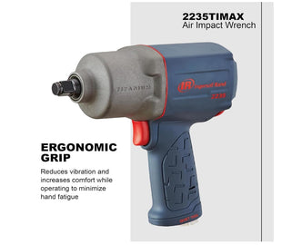 Ingersoll Rand 2235TiMAX 1/2-Inch Drive Air Impact Wrench with Up to 1,350 ft-lbs Torque