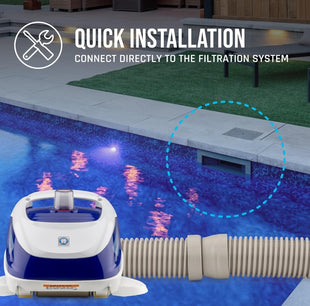 Hayward W3925ADC Navigator Pro Suction Pool Cleaner for In-Ground Gunite Pools, Automatic Pool Vacuum