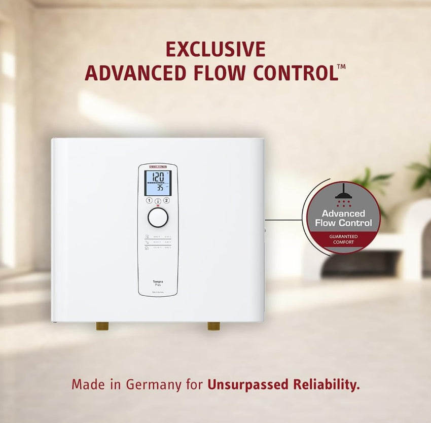 Stiebel Eltron Tempra 29 Plus Electric Tankless Water Heater, On-Demand Hot Water