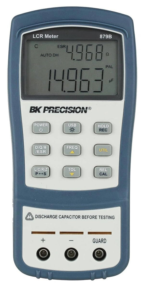 B&K 879B Dual Display Handheld Deluxe Universal LCR Meter – Backlit