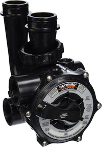 Front view of Hayward SP0710X62 Pro-Series 1-1/2" Vari-Flo Control Valve with Gauge