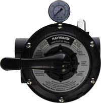 Hayward vari-flo xl valve on a white background