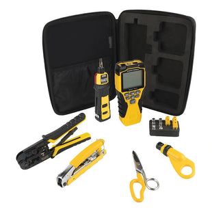 Klein Tools VDV001819 6-Piece Cable Installation Tool & Test Set